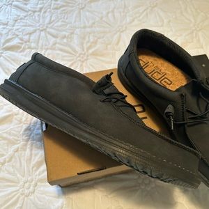 Men’s Hey Dude Wally - New in Box - Size 13 - Black